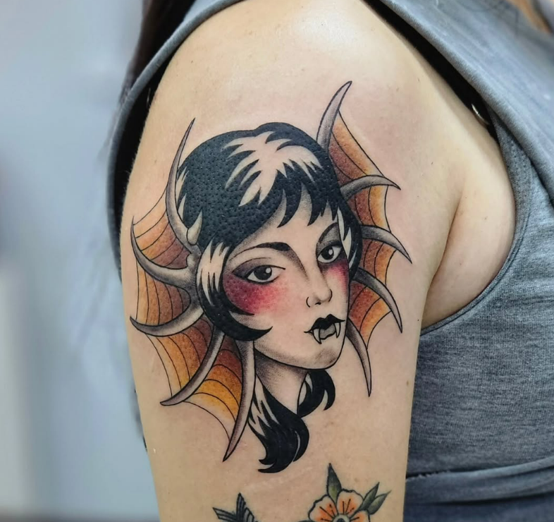 Tattoo Vampire Lady