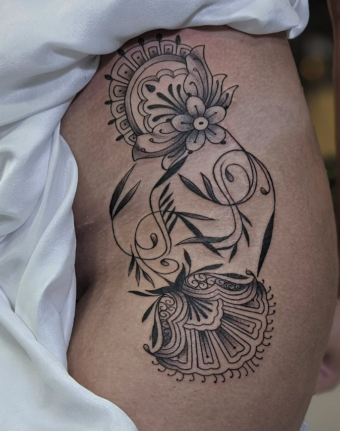 Tattoo Ornamental Floral