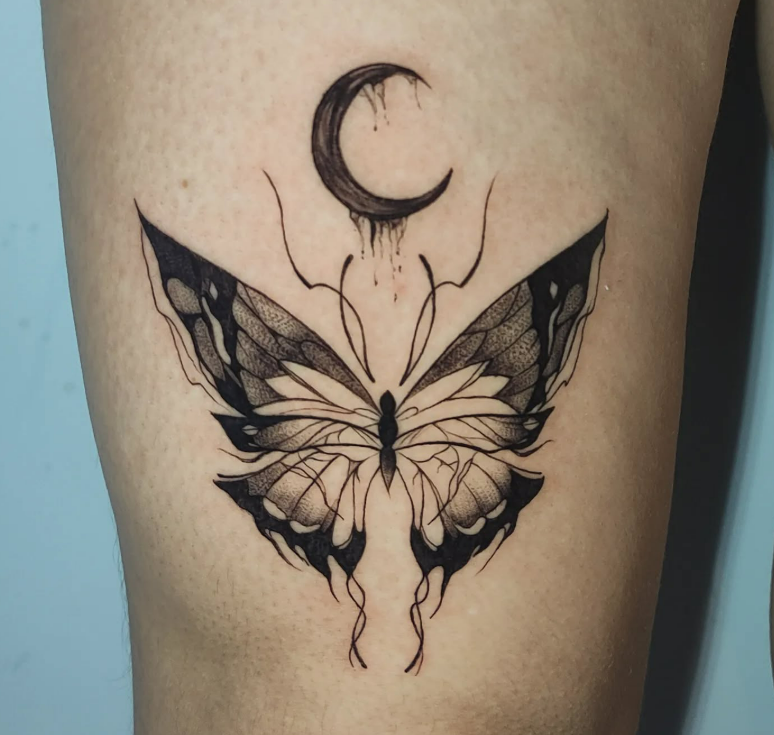 Tattoo Abstract Butterfly